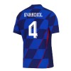 Camiseta de fútbol Croacia Gvardiol 4 Segunda Equipación Euro 2024 - Hombre